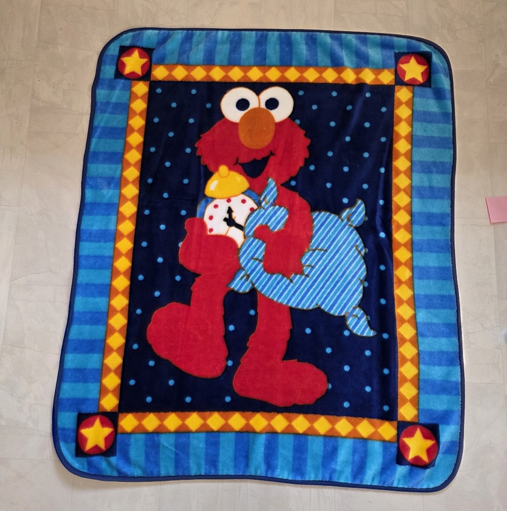 Vintage Elmo Blanket